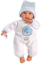 Llorens Llorens: Cuquito 30cm-es síró baba oroszlános ruhában