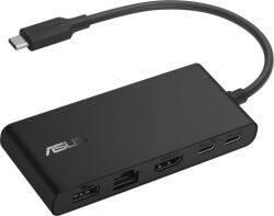 ASUS NBK Asus DC201 USB-C dokkoló - Fekete (DC201 DUAL 4K USB-C DOCK)