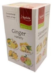 Apotheke - Gyömbér Variációk, Vegyes Gyümölcs Tea, 4*5 filter - Premier Selection