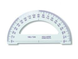 KOH-I-NOOR Raportor din Polistiren Transparent 180 / 100 mm, Koh-I-Noor Cristal (KH-K746 168)