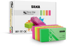 Silka Radír, neon, 24 db/display Silka - nyomtass-olcson
