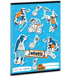 Ars Una Ars Una: Wheelz kék színű 3. osztályos vonalas füzet 32 lapos A/5