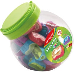 Keyroad Hegyező 1 lyukú fedeles 72 db/display Keyroad Seed vegyes színek (KR972117) - nyomtass-olcson