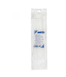 Somogyi Elektronic CT 250/4, 8 kábelkötegelő, 4, 8 mm széles, 250 mm hosszú, 25 db, átlátszó (CT-250-4-8)