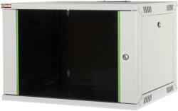 Lande LN-EUBOX16U5460-LG-1 EURObox 19" 16U 540x600 szürke fali rack szekrény (LN-EUBOX16U5460-LG-1) - megaplace