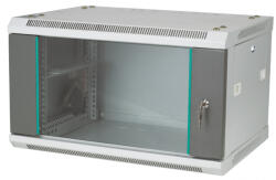 ALANTEC Alantec Fali Rack Szekrény - 6U, 19", 600x450 mm, Szürke (SW-6U-600-450-N-DSJ-OP-RP-B-S)
