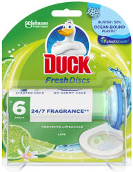 DUCK WC öbíltő korong zselés 36 ml Fresh Discs Duck® Lime (2892)