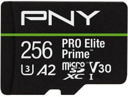 PNY microSDXC PRO Elite Prime 256GB UHS-I/U3/V30/CL10 (P-SDU256V32200PEP-GE)