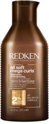 Redken All Soft Mega Curls șampon pentru păr creț 300 ml | Redken All Soft Mega Șampon de Reconstrucție/Hrană și Hidratare pentru Păr Creț 300ml