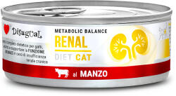 Disugual Disugual Metabolic Balance Renal Cat gazdaságos csomag 24 x 85 g - Rind