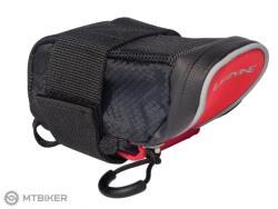 Lezyne Micro Caddy S nyeregtáska, 0.2 l, piros/fekete