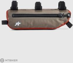 ASSOS X ORTLIEB Frame-Pack Toptube, váztáska, 3 l, dark sand/rooibos