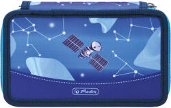 Herlitz Penar echipat Herlitz, 23 piese, 2 compartimente, motiv cosmic explorer (50049141) Penar