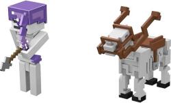Mattel Minecraft Skeleton and Trap Horse, 8 cm, duplacsomag