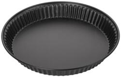 Zenker Quicheform Special - Tava de copt de inalta calitate pentru quiche-uri perfecte, 297 x 297 x 35 mm, 1800 ml, rezistent la caldura pana la 230degC, garantie producator de 5 ani, negru (7543)
