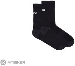 POC Cadence Road zokni, uránfekete (M)