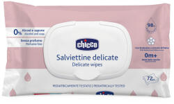 Chicco Delicate baba nedves törlőkendő kamillával, 72 darab