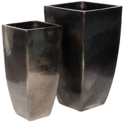  Indy Vase kerámia váza szett bronz 35x35x62-42x42x78cm S2 (YC-613420)