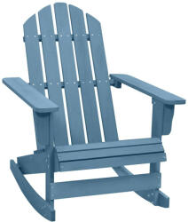 vidaXL kék tömör fenyőfa kerti Adirondack hintaszék (VD315885)