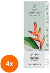 LCAA Set 4 x Ulei Aromat, Aromatique Tropical Forest, 10 ml, Ambalat la Cutie (GIL-4xLCA-ULC-AR-40-TROP)