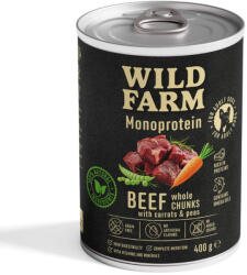  Wild Farm Wild Farm Monoprotein Beef 400g hipoallergén kutyatáp