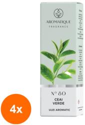 LCAA Set 4 x Ulei Aromat, Aromatique Ceai Verde, 10 ml, Ambalat la Cutie (GIL-4xLCA-ULC-AR-80-TEA-GR)