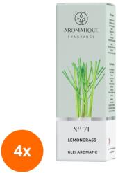LCAA Set 4 x Ulei Aromat, Aromatique Lemongrass, 10 ml, Ambalat la Cutie (GIL-4xLCA-ULC-AR-71-LEMGR)
