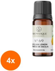 LCAA Set 4 x Ulei Aromat, Aromatique Lamaie de Sicilia, 10 ml (GIL-4xLCA-UL-AR-69-LEM-SIC)