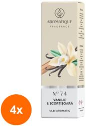 LCAA Set 4 x Ulei Aromat, Aromatique Vanilie si Scortisoara, 10 ml, Ambalat la Cutie (GIL-4xLCA-ULC-AR-74-VAN-SCR)