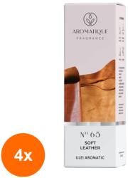 LCAA Set 4 x Ulei Aromat, Aromatique Soft Leather, 10 ml, Ambalat la Cutie (GIL-4xLCA-ULC-AR-65-PIEL)