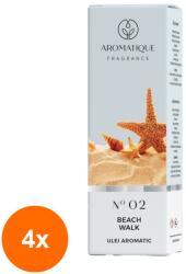 LCAA Set 4 x Ulei Aromat, Aromatique Beach Walk, 10 ml, Ambalat la Cutie (GIL-4xLCA-ULC-AR-02-BEACH)