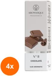 LCAA Set 4 x Ulei Aromat, Aromatique Ciocolata, 10 ml, Ambalat la Cutie (GIL-4xLCA-ULC-AR-11-CIOC)