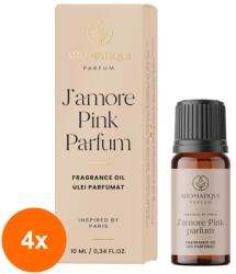 LCA Set 4 x Ulei Parfumat J'amore Pink, 10 ml, Aromatique (GIL-4xLCA-UL-PARF-AMPINK)