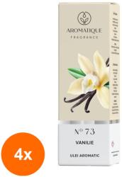 LCAA Set 4 x Ulei Aromat, Aromatique Vanilie, 10 ml, Ambalat la Cutie (GIL-4xLCA-ULC-AR-73-VAN)