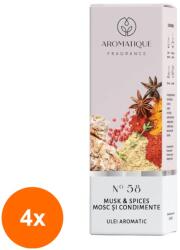 LCAA Set 4 x Ulei Aromat, Aromatique Mosc si Condimente, 10 ml, Ambalat la Cutie (GIL-4xLCA-ULC-AR-58-MOSC-SPI)