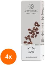 LCAA Set 4 x Ulei Aromat, Aromatique Cafea, 10 ml, Ambalat la Cutie (GIL-4xLCA-ULC-AR-36-COF)