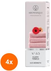 LCAA Set 4 x Ulei Aromat, Aromatique Fluffy Towels, 10 ml, Ambalat la Cutie (GIL-4xLCA-ULC-AR-85-FLUF)