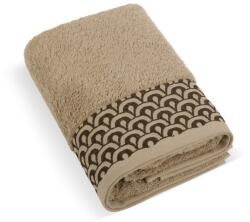 BellaTEX Prosop din bumbac terry cu dantelă, 50 x100 cm, maro, 50 x 100 cm Prosop
