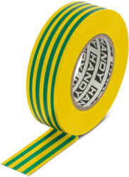 Kleiber GZBT08 Szigetelőszalag - 19 mm, 20 m - zöld / sárga
