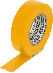 Kleiber GZBT08 Szigetelőszalag - 19 mm, 20 m - sárga