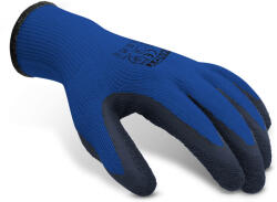 Kleiber Germany GZBT08 Poliészter kesztyű latex bevonattal, 12 pár - XL