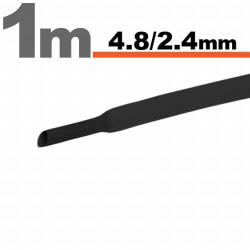 Kleiber Germany GZBT08 Zsugorcső 4, 8/2, 4mm - 1m Fekete