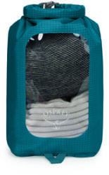 Osprey vízálló táska DRY SACK 6 W/WINDOW, vízpart kék