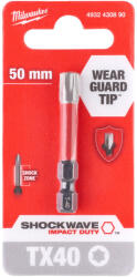 Milwaukee Shockwave bit TX40 50mm-1db (4932430890)