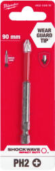 Milwaukee Shockwave bit PH2 90mm-1db (4932430856)