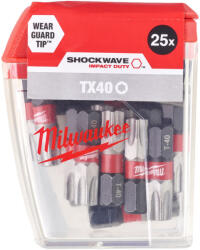 Milwaukee Shockwave bit CD TX40 25mm-25db (4932430889)