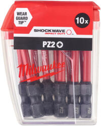 Milwaukee Shockwave bit CD PZ2 50mm-10db (4932430866)