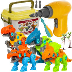 Kruzzel Építőkészlet dinoszauruszok 24723