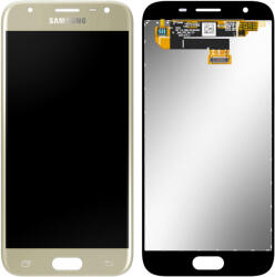Samsung Galaxy J3 (2017) LCD+érintőpanel, arany, SM-J330 - gsmlive