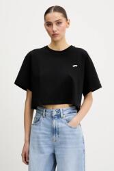 Vans pamut póló női, fekete, VN000P5QBLK1 - fekete M
